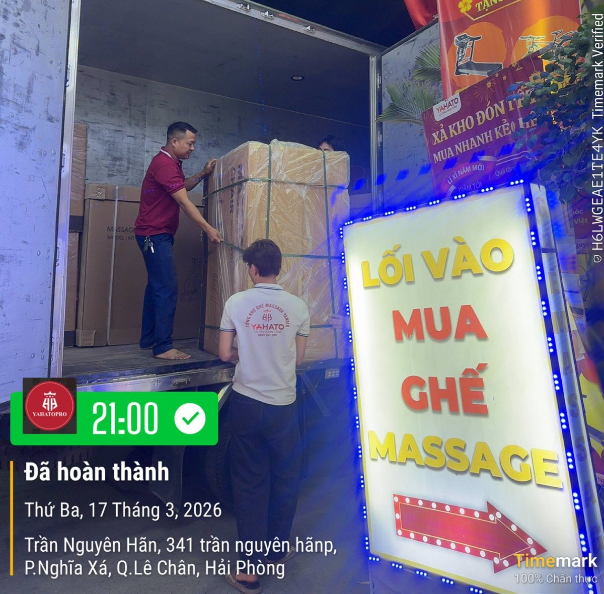 Yahato Tiếp Tục Đón Công Hàng Mới – Cập Nhật Thêm Mẫu Ghế Massage Mới Nhất Tại Hải Phòng