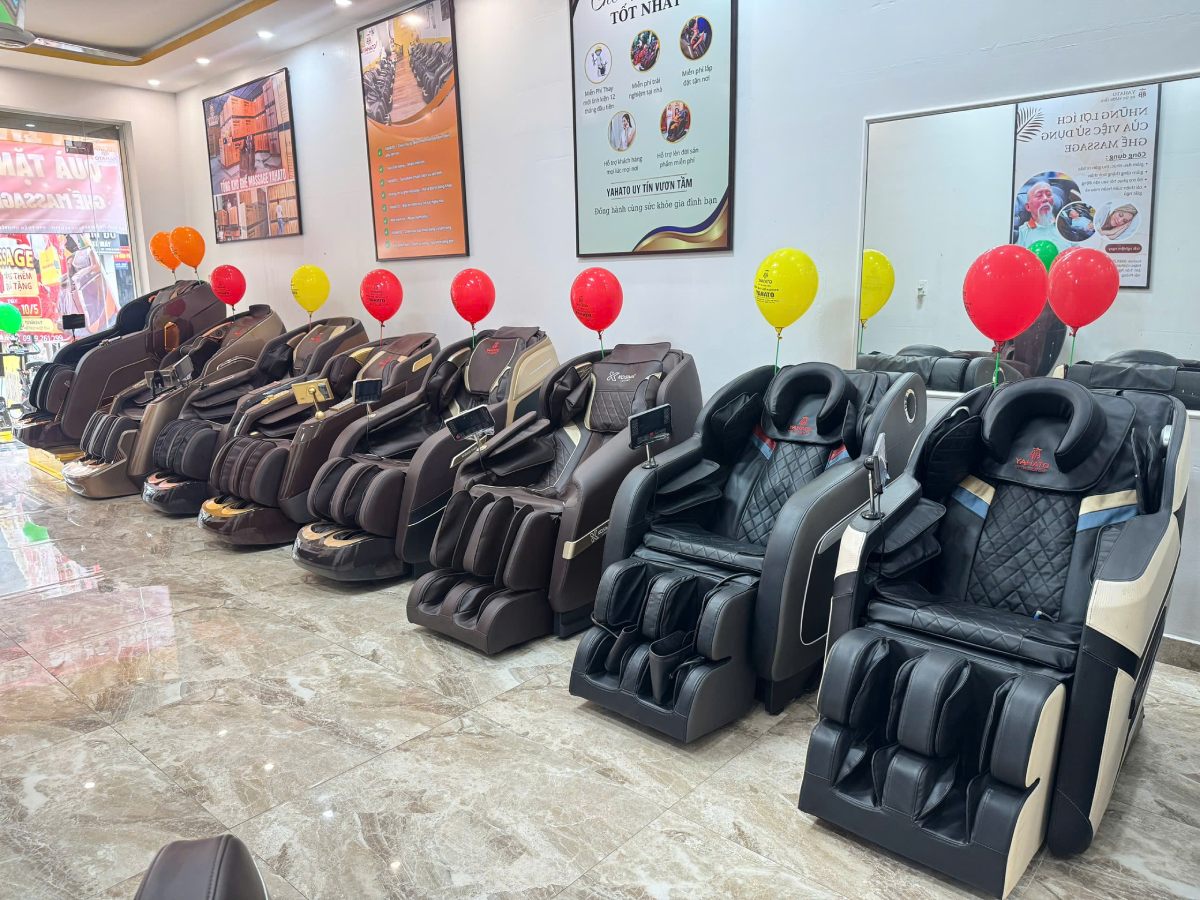 Tổng Kho Ghế Massage YAHATO Khai Trương Chi Nhánh Mới Tại Hải Phòng Với Hàng Loạt Ưu Đãi Lớn