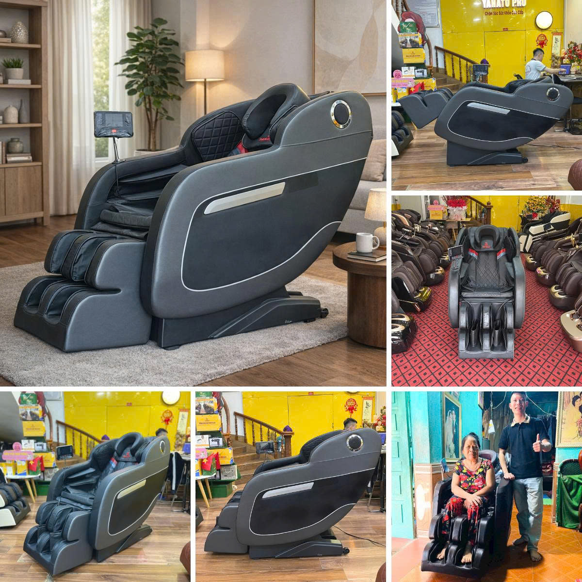 Tổng Hợp Những Mẫu Ghế Massage Bán Chạy Nhất 2025 – 2026 Tại YAHATO