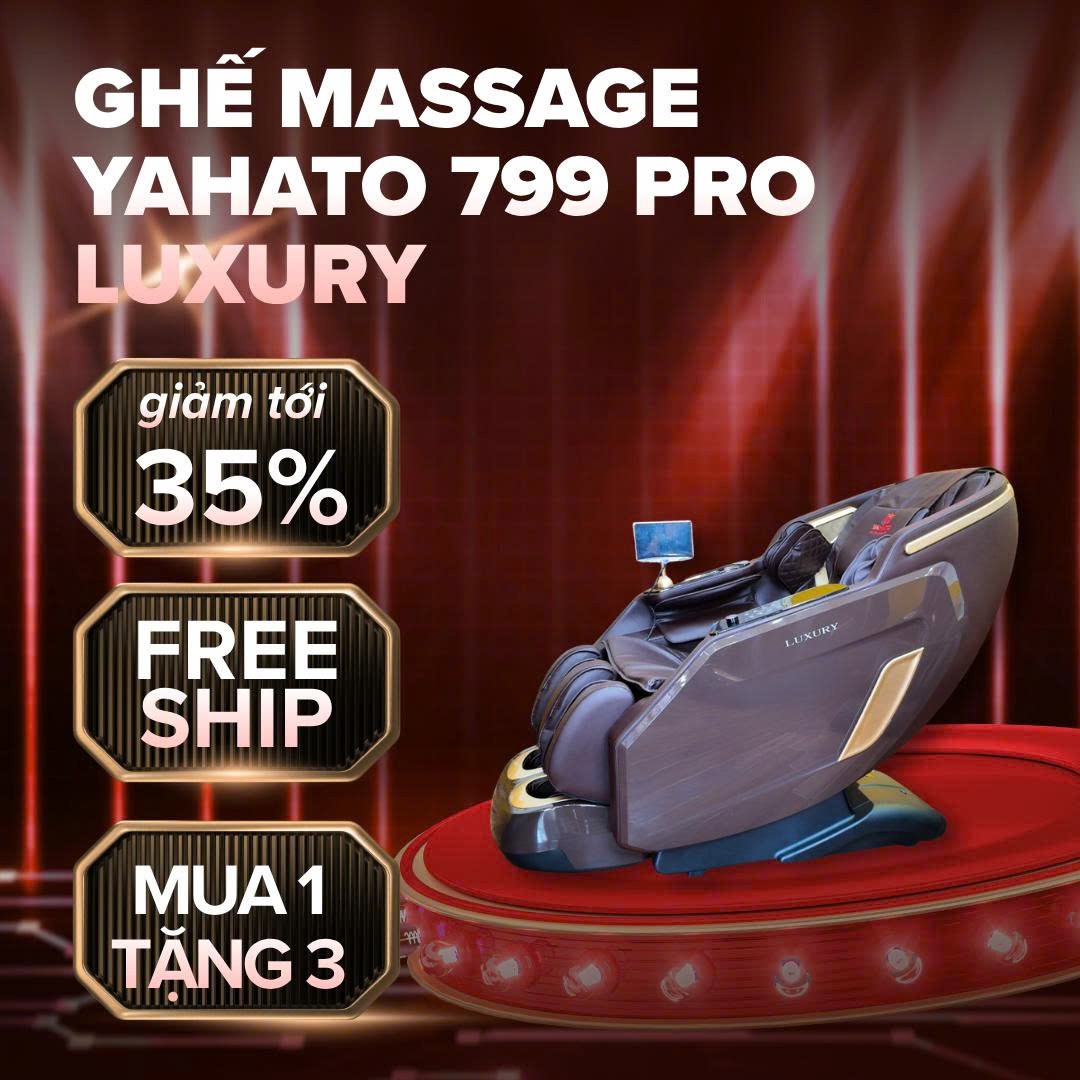ghế massage YAHATO 799 Pro Luxury