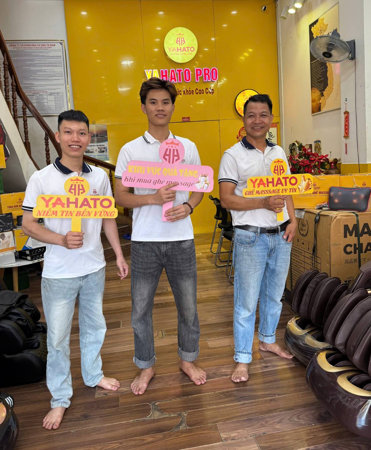 SALE THÁNG 9 – GIẢM LỚN NHẤT NĂM CHO GHẾ MASSAGE YAHATO