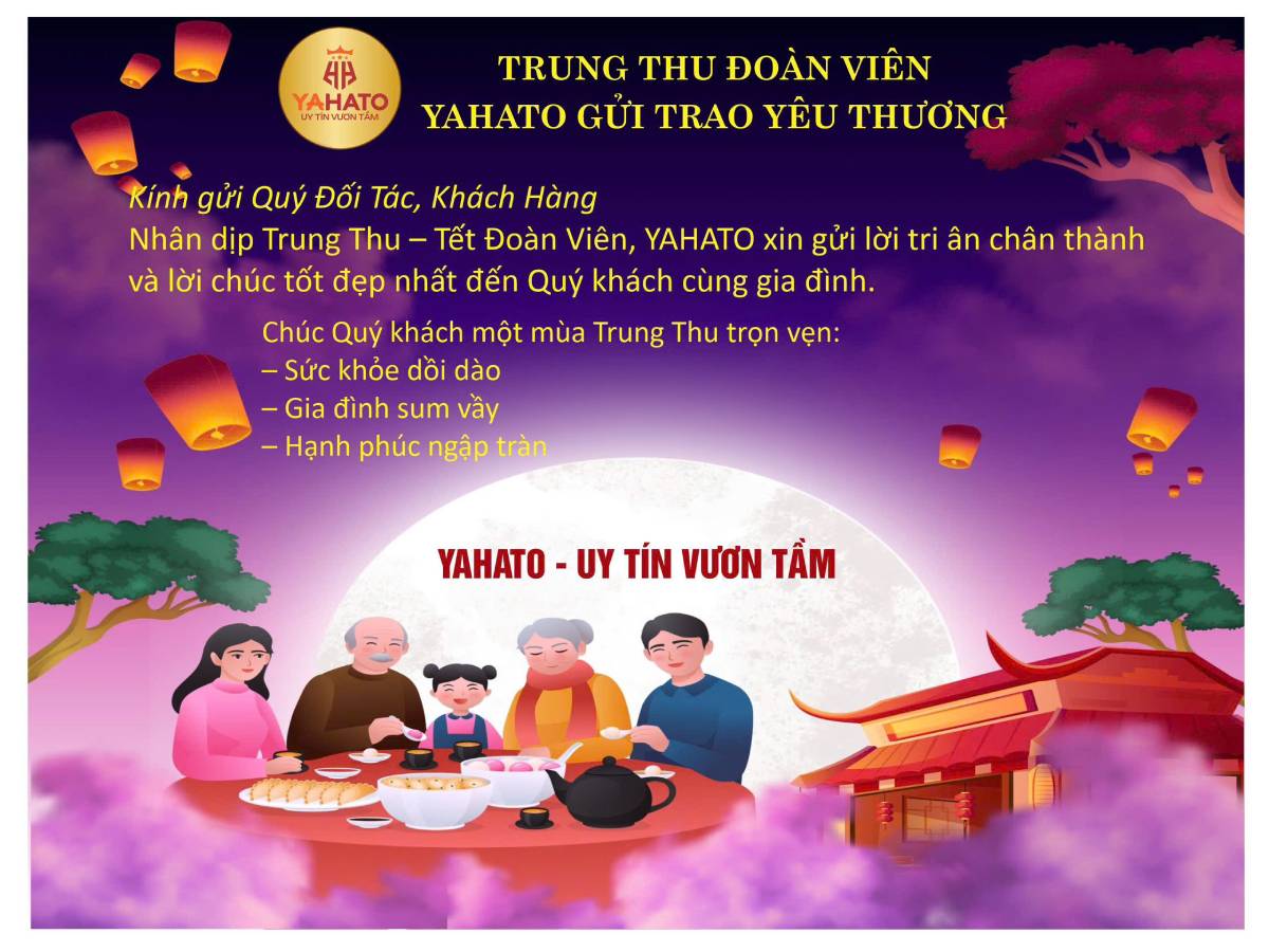 Trung Thu Đoàn Viên – YAHATO Gửi Trao Yêu Thương