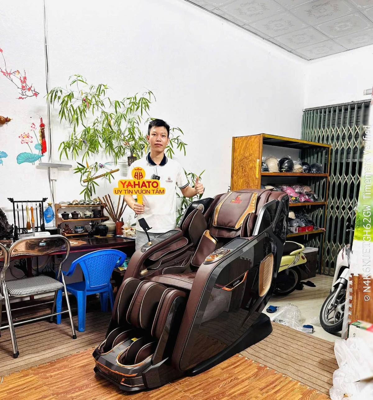 Ghế massage có tốn nhiều điện không?
