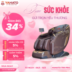   
          Ghế Massage Cao Cấp YAHATO 799 Pro Luxury