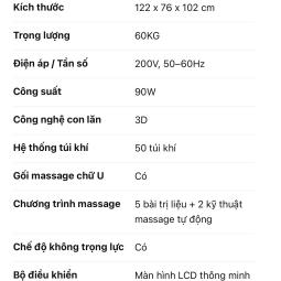 Ghế Massage YAHATO LUXURY 66