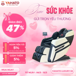   
          Ghế Massage YAHATO LUXURY 66