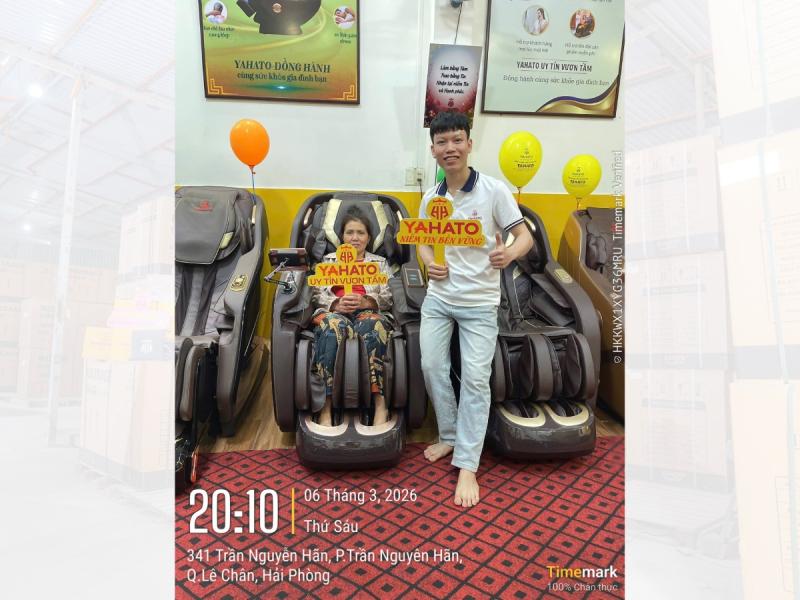   
          Trải nghiệm ghế massage cao cấp với mức giá hợp lý