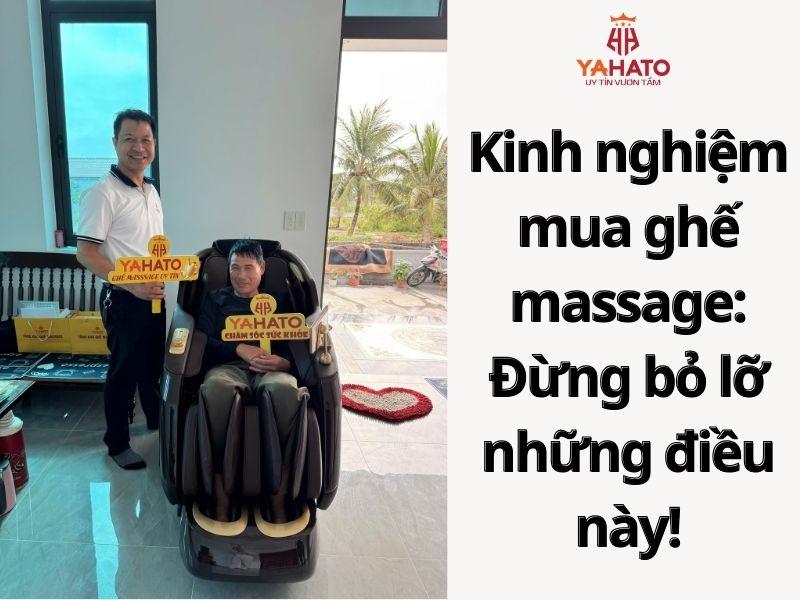   
          Kinh nghiệm mua ghế massage: Đừng bỏ lỡ những điều này!
