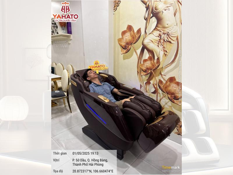   
           Ghế massage YAHATO 889 Pro – Món quà sức khỏe...