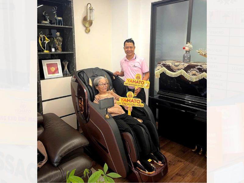   
          Chăm sóc người thân dễ dàng hơn với ghế massage...