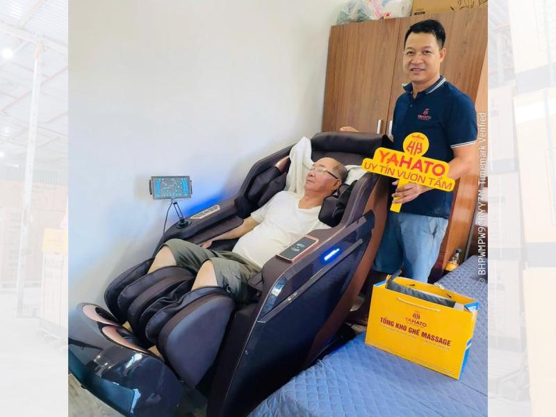 Biến nhà bạn thành spa mini với chiếc ghế massage
Biến nhà bạn thành spa mini với chiếc ghế massage