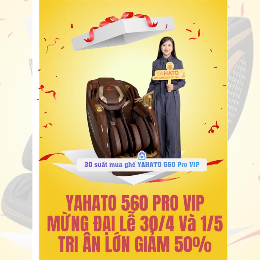   
          Ghế Massage YAHATO 560 VIP PRO ( Bản Cao Cấp)
