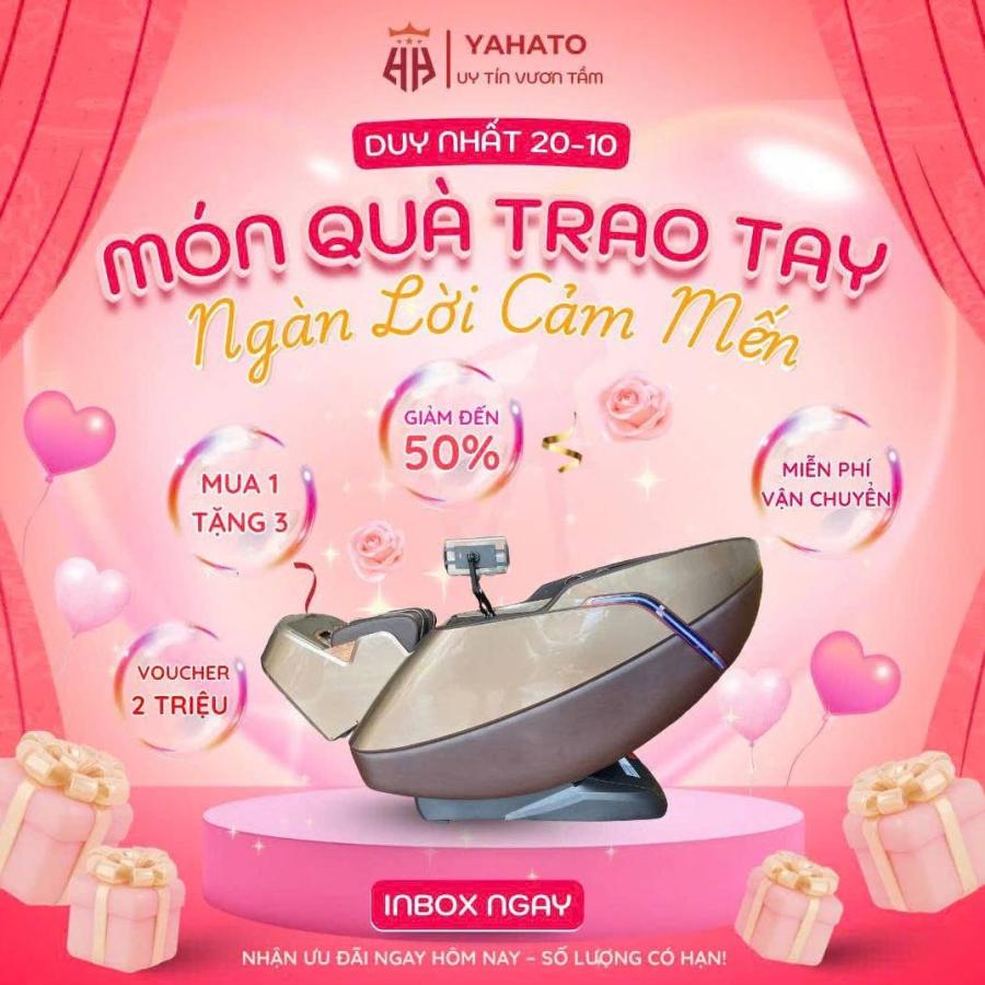   
          Ghế Massage YAHATO V7pro