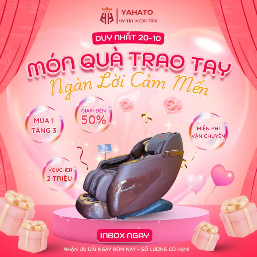   
          Ghế Massage YAHATO C180 Pro
