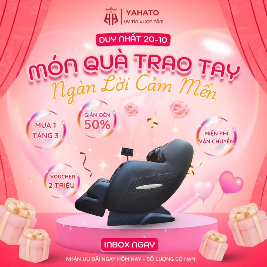   
          Ghế Massage YAHATO LUXURY 66